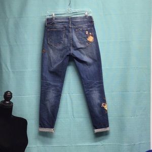 DIFTWOOD EMBROIDERED CAPRIS SIZE 27